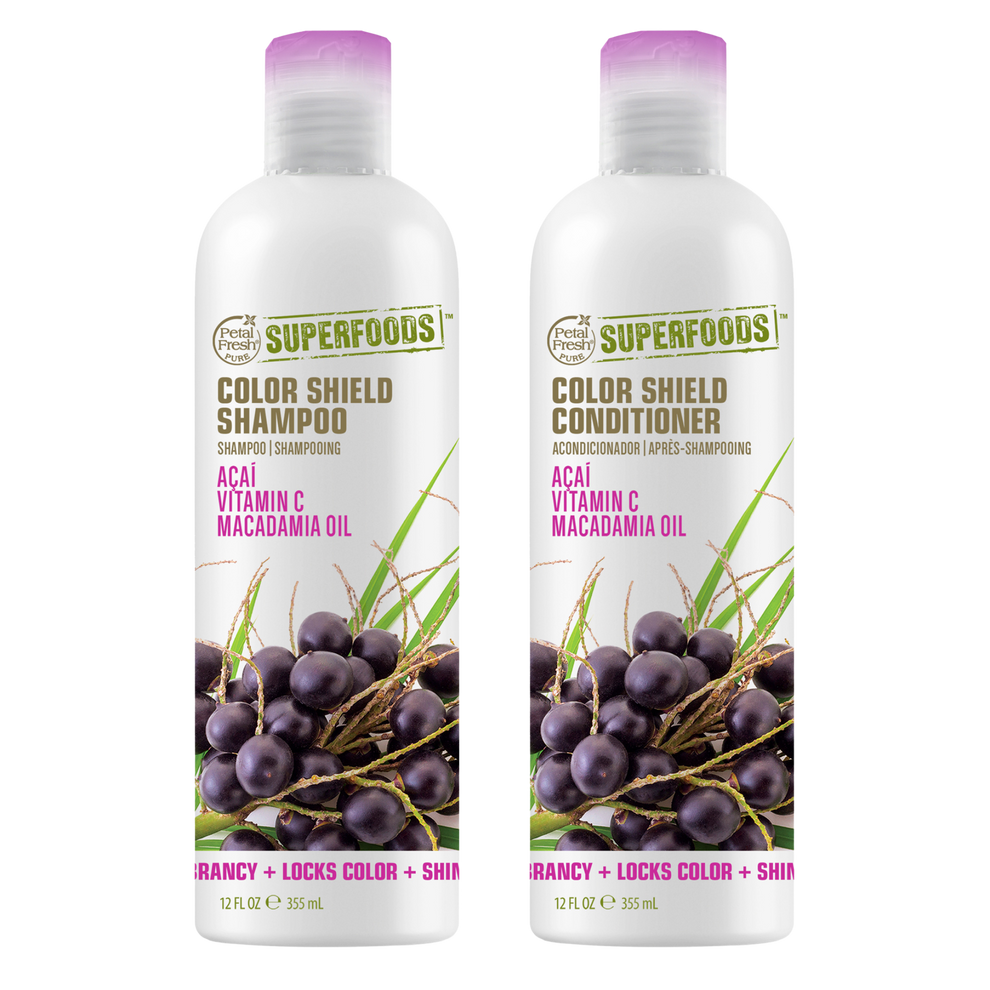 Superfoods Color Shield Shampoo & Conditioner Petal Fresh