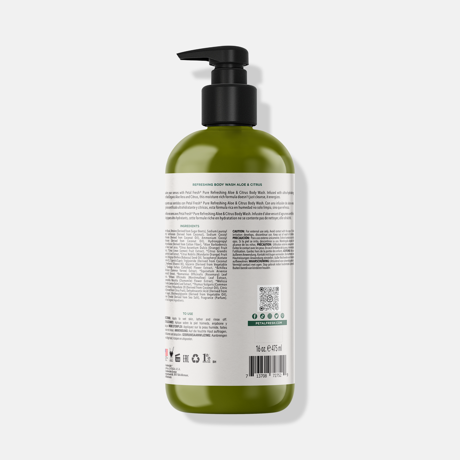 Refreshing Aloe &amp; Citrus Body Wash