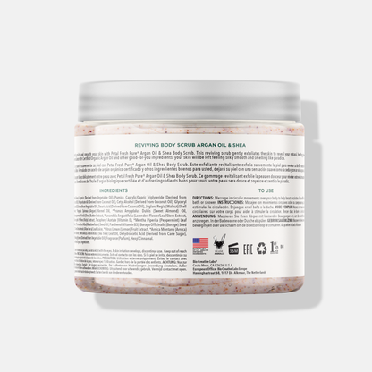 Reviving Body Scrub with Argan Oil &amp; Shea