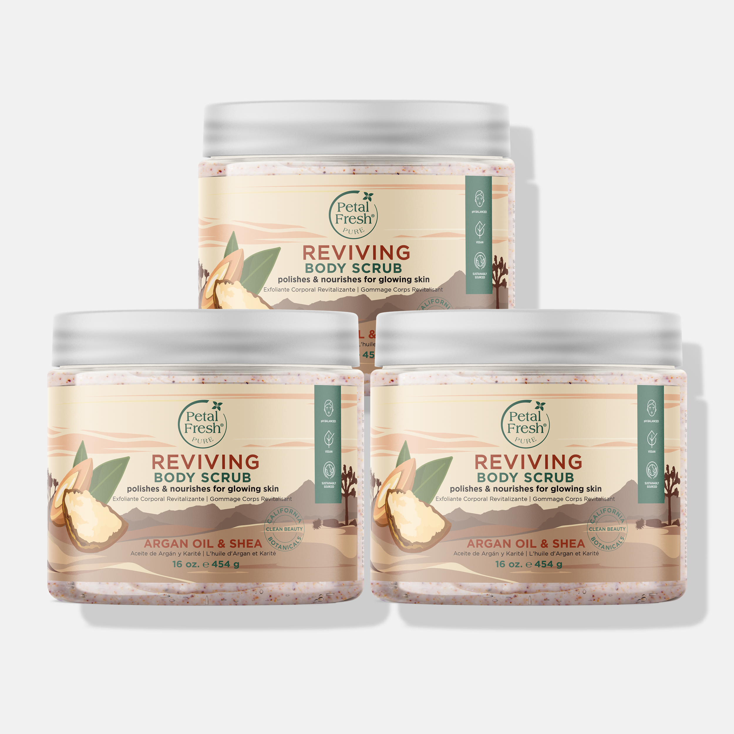 Reviving Body Scrub with Argan Oil &amp; Shea