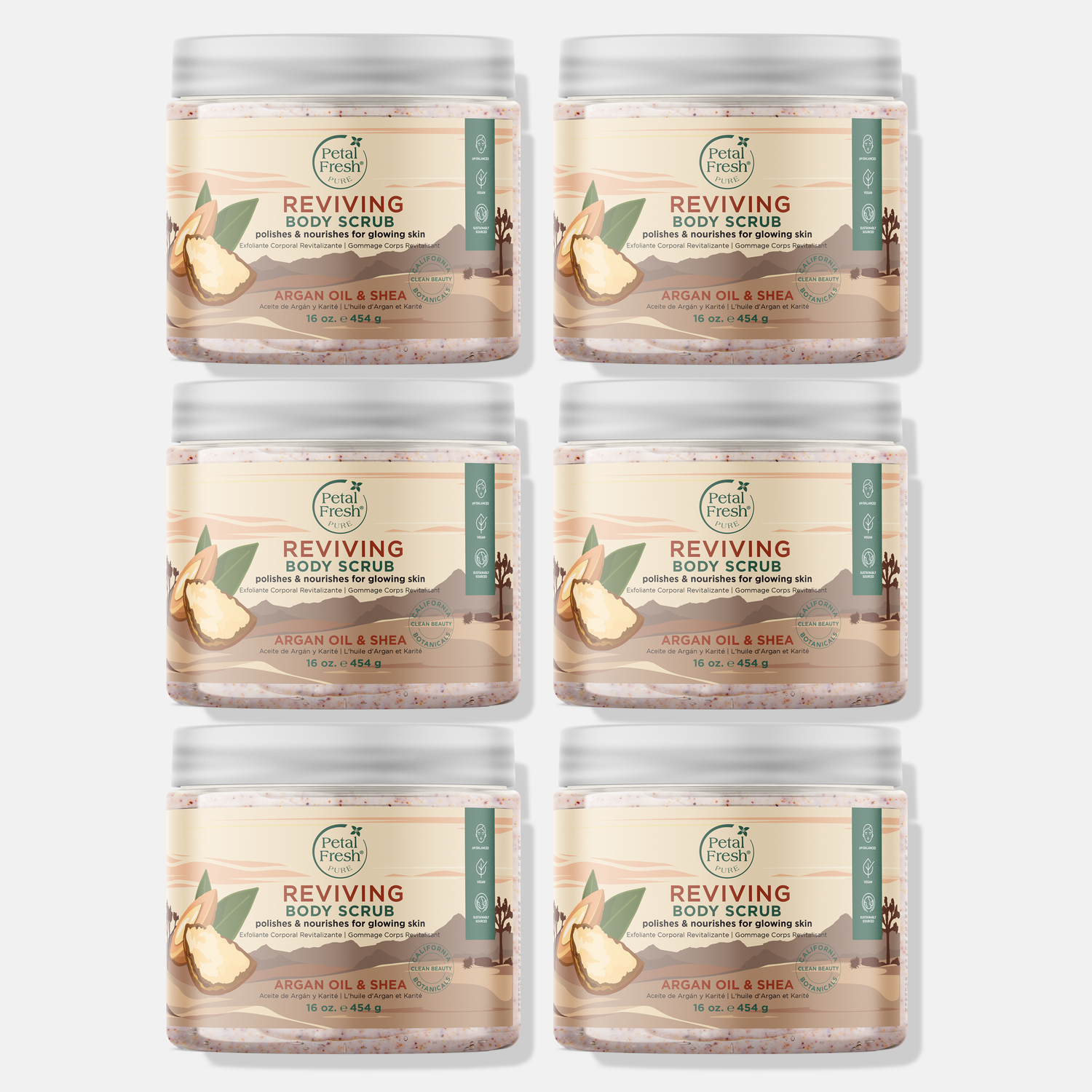 Reviving Body Scrub with Argan Oil &amp; Shea