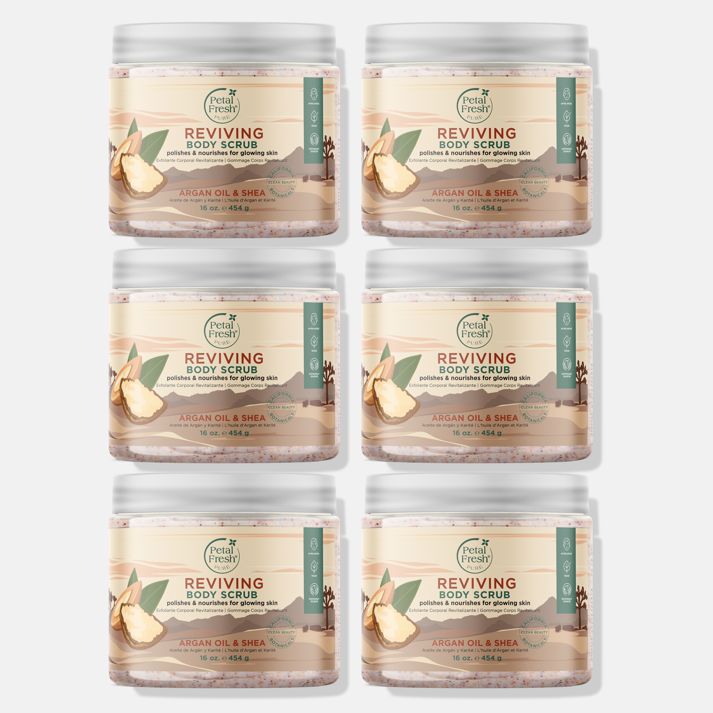 Reviving Body Scrub with Argan Oil &amp; Shea