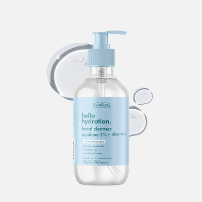 Skin ResQ Hello Hydration Facial Cleanser, 10oz