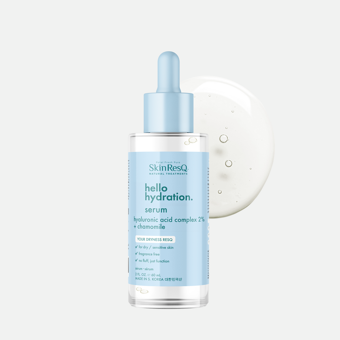 Skin ResQ Hello Hydration Facial Serum, 2oz