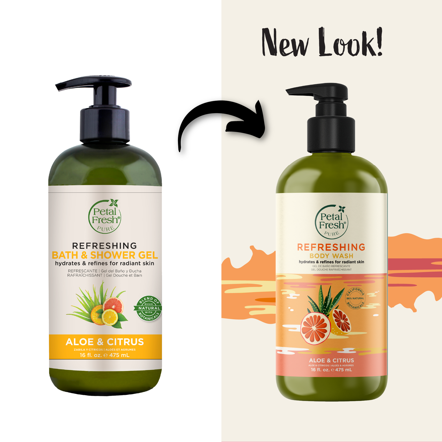 Refreshing Aloe &amp; Citrus Body Wash