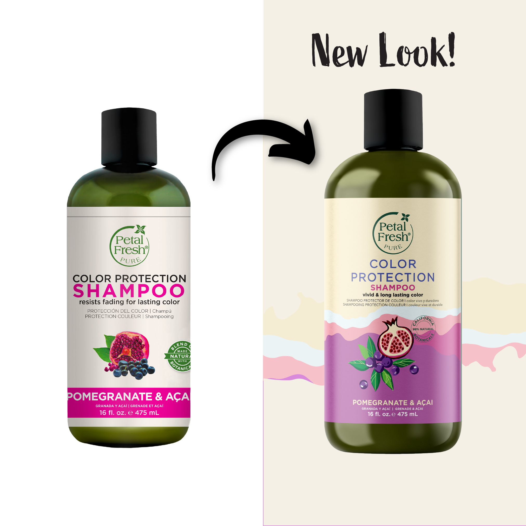 Color Protection Shampoo with Pomegranate and Açaí
