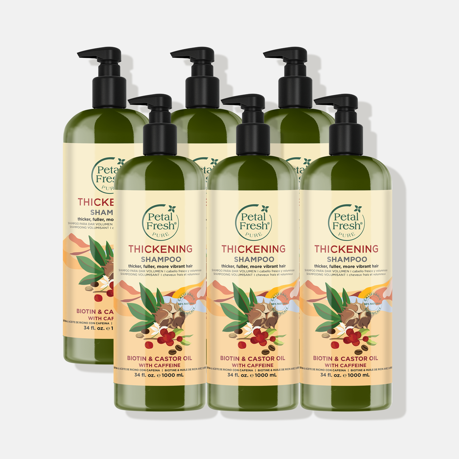 Thickening Shampoo with Biotin &amp; Castor Oil
