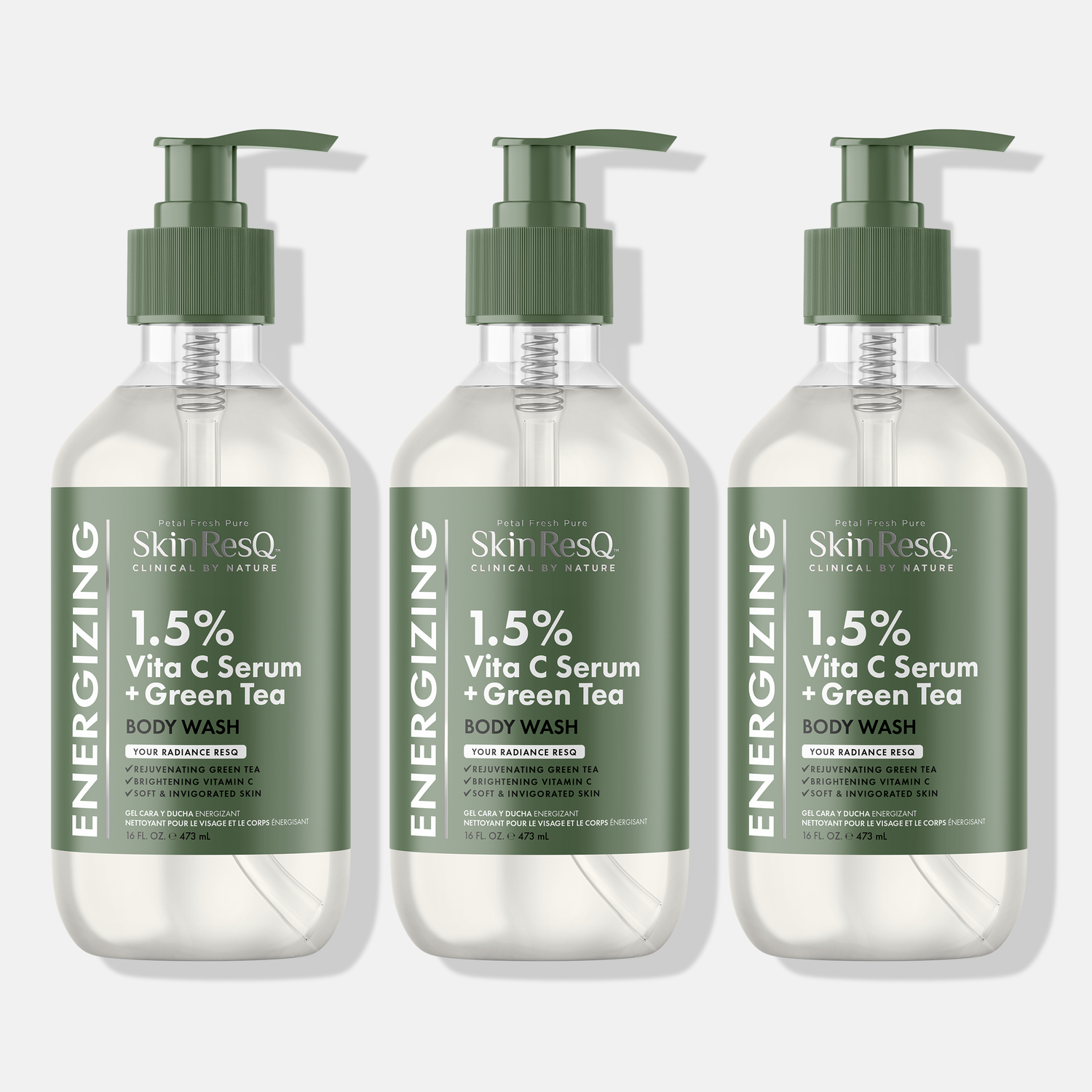 Skin ResQ Energizing Body Wash, 16oz