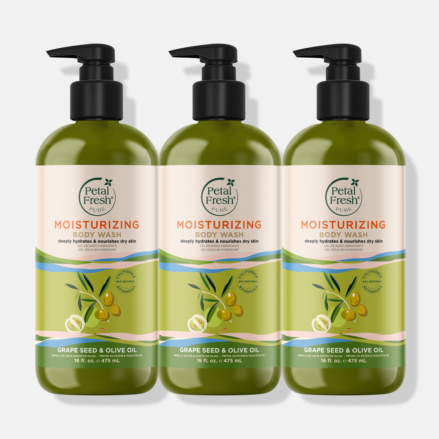 Moisturizing Grape Seed &amp; Olive Oil Body Wash