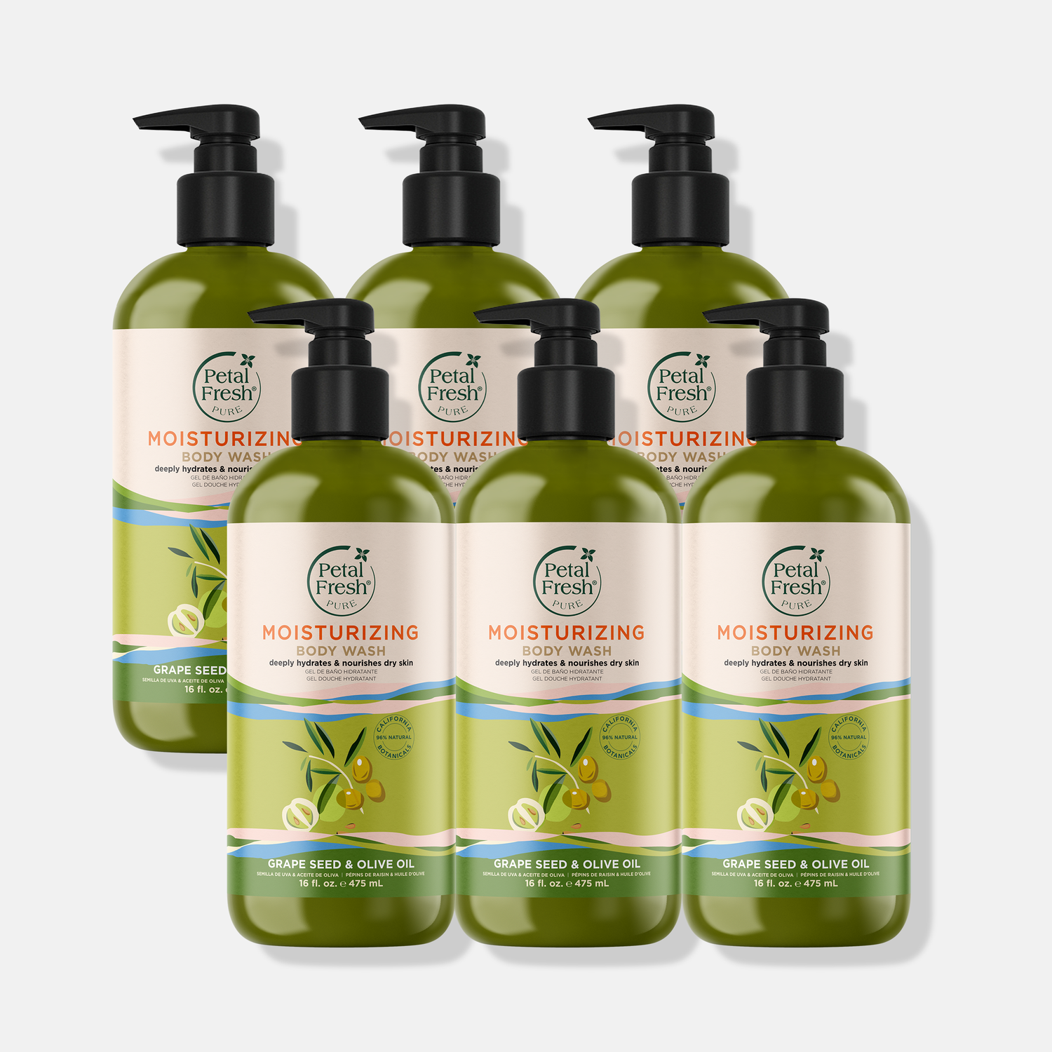 Moisturizing Grape Seed &amp; Olive Oil Body Wash