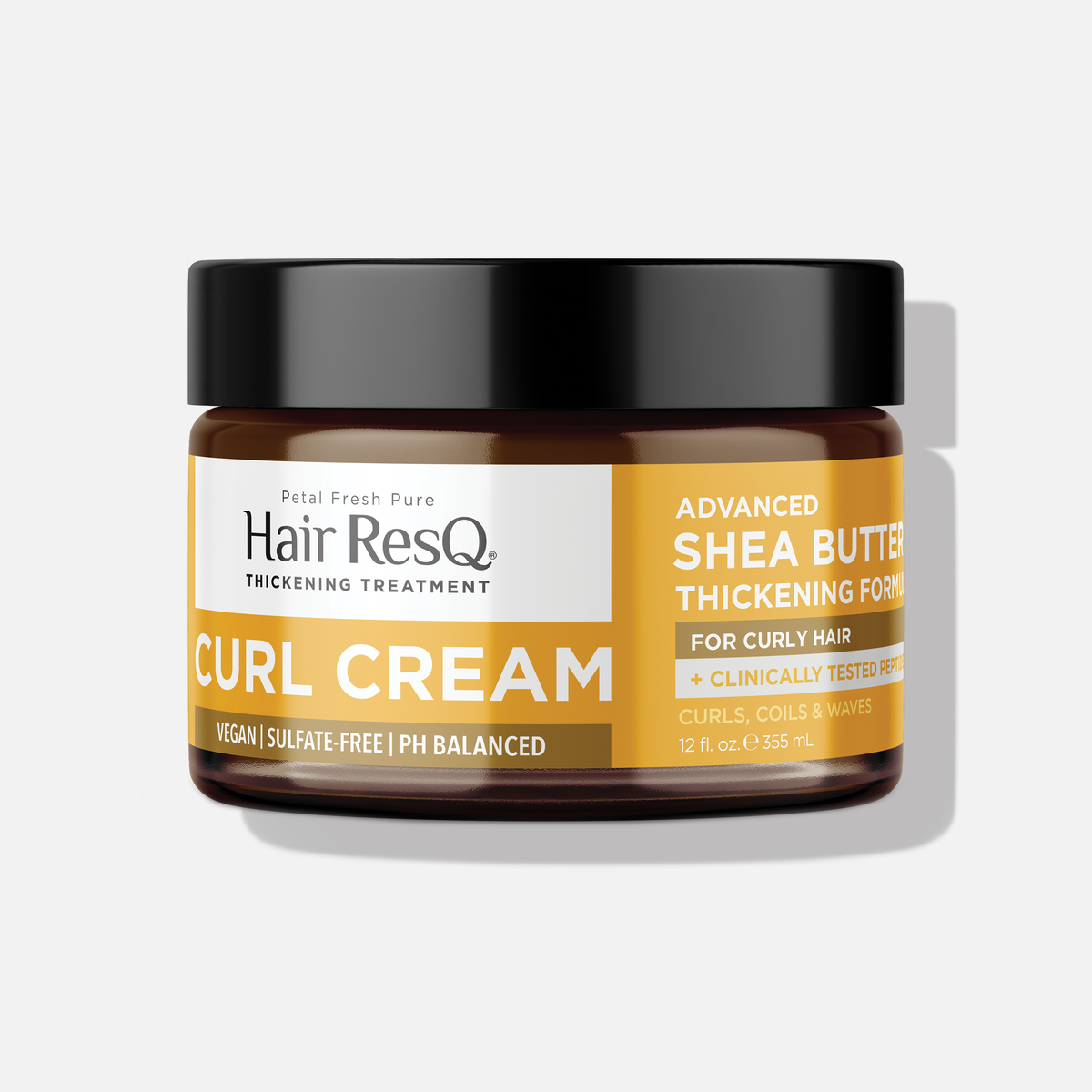 Petal Fresh Pure Hair ResQ Thickening Advanced Shea Butter Curl Cream,