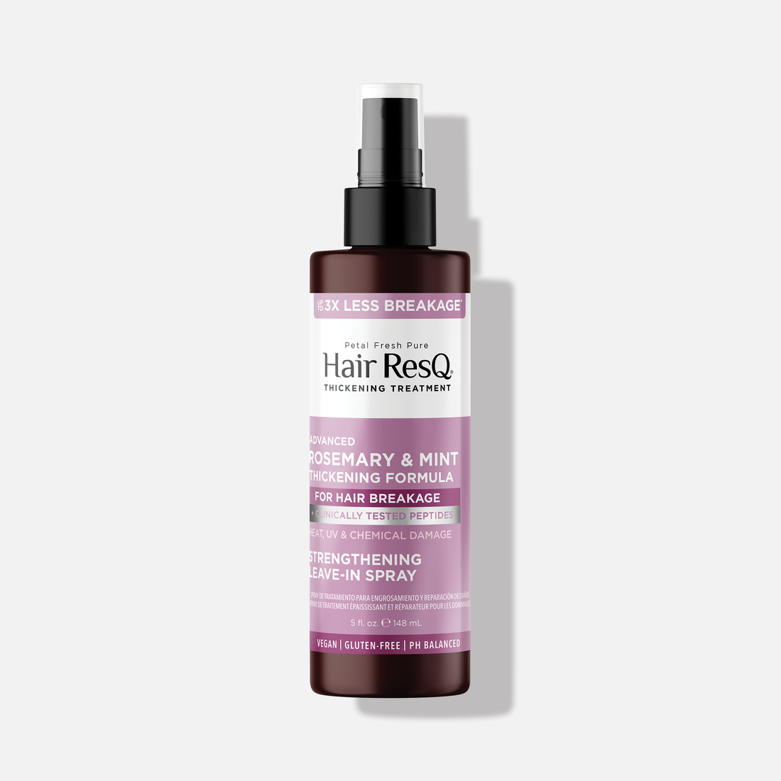 Hair ResQ Advanced Rosemary &amp; Mint Strengthening Leave-In Spray, 5oz