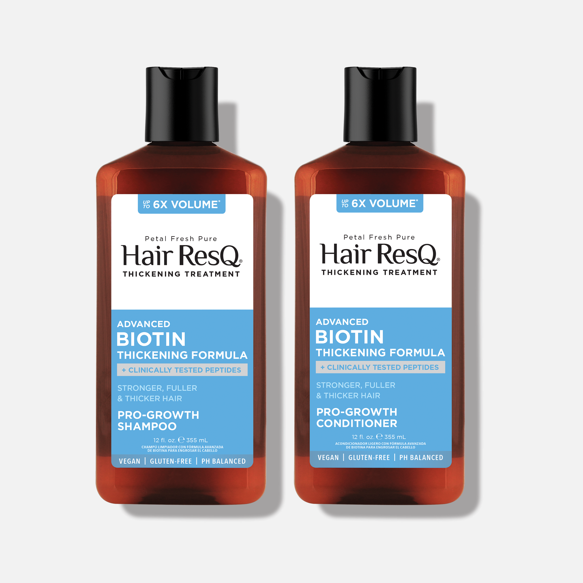 Hair ResQ Original Formula Shampoo & Conditioner Duo – Petal Fresh