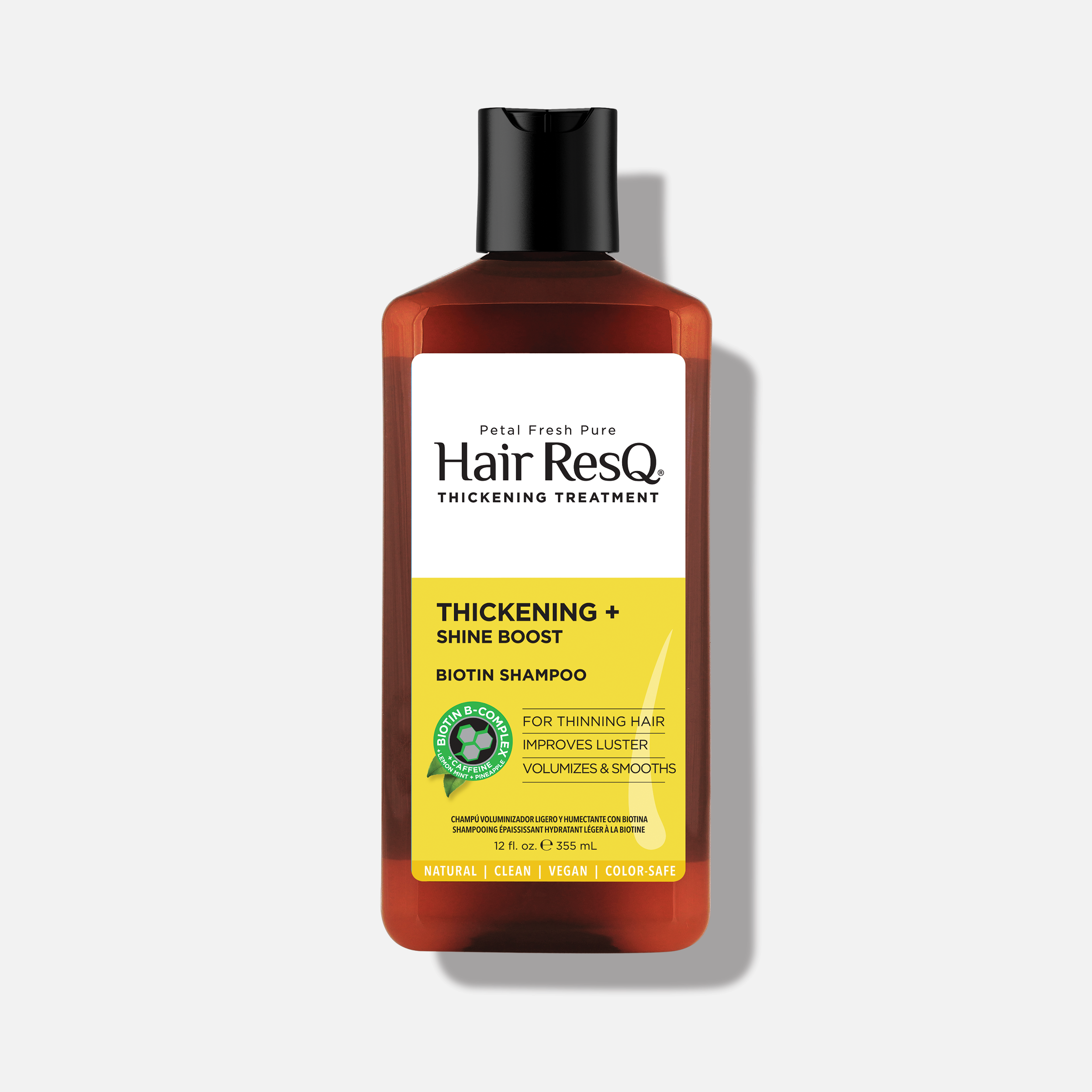 Hair ResQ Thickening Treatment Shine Boost Shampoo with Biotin – Petal ...