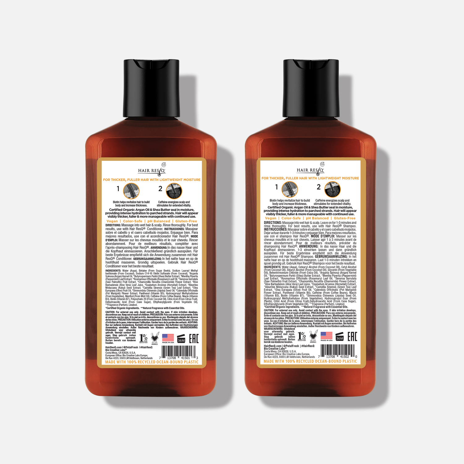 Hair ResQ Lightweight Moisture Shampoo &amp; Conditioner Duo