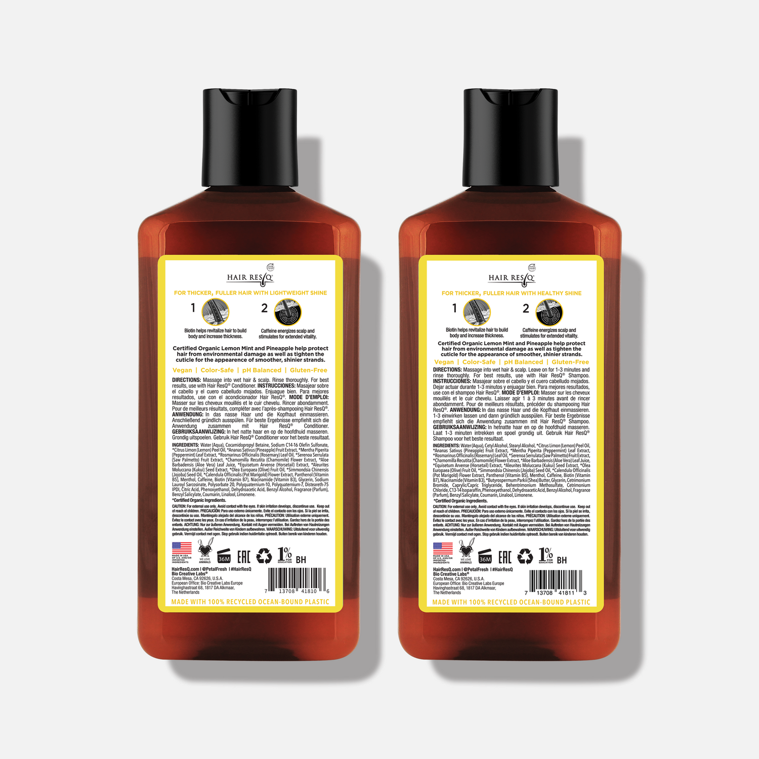 Hair ResQ Shine Boost Shampoo &amp; Conditioner Duo