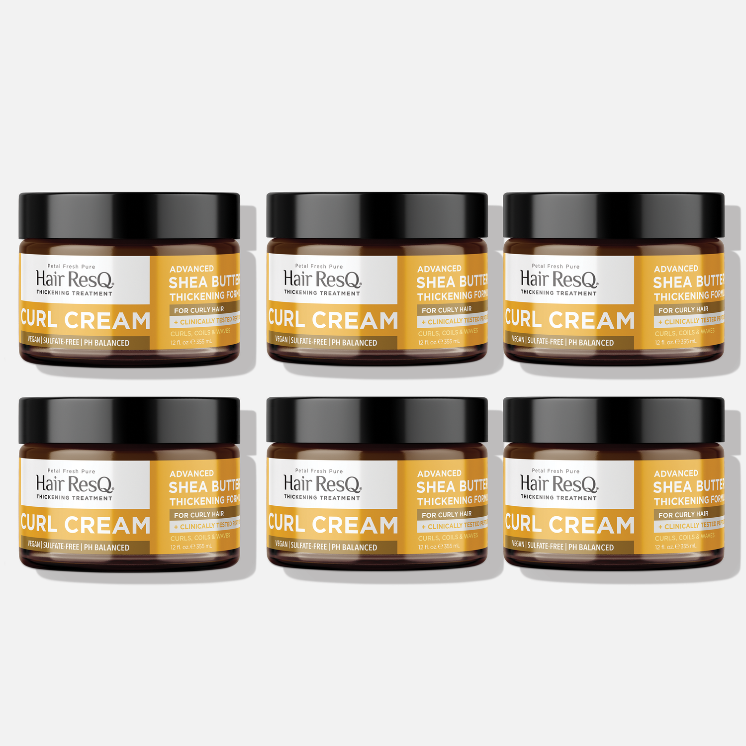 Hair ResQ Thickening Advanced Shea Butter Curl Cream, 12oz