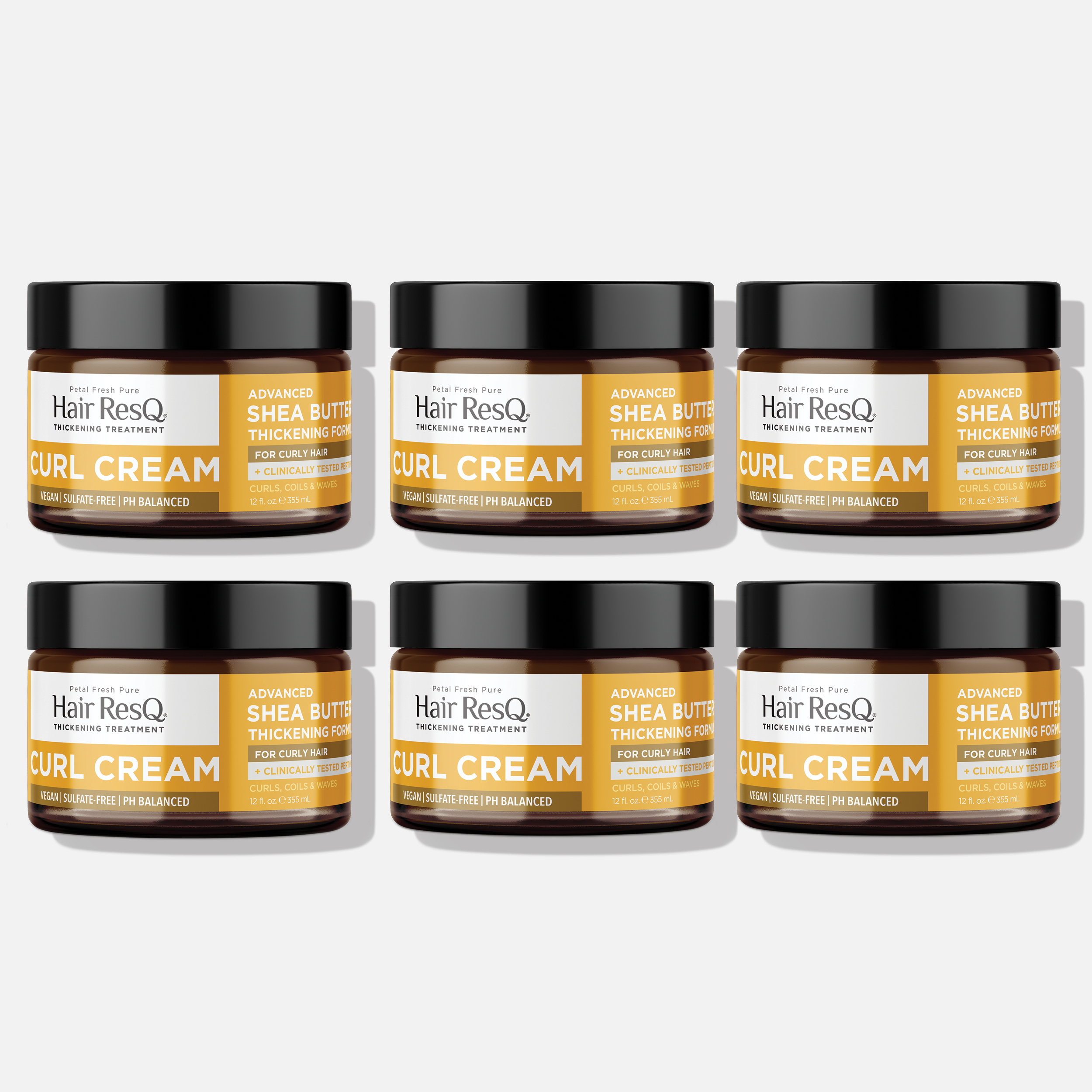 Hair ResQ Thickening Advanced Shea Butter Curl Cream, 12oz