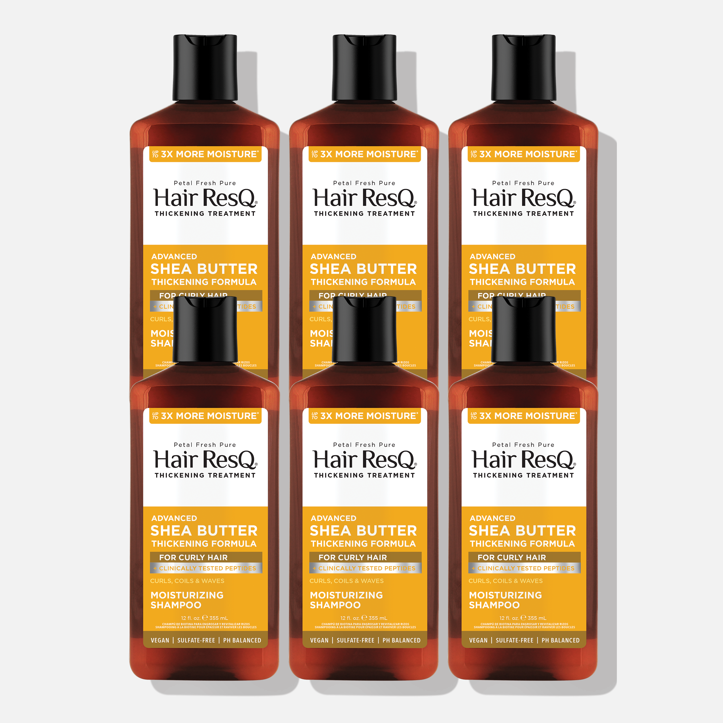 Hair ResQ Thickening Advanced Shea Butter Moisturizing Shampoo