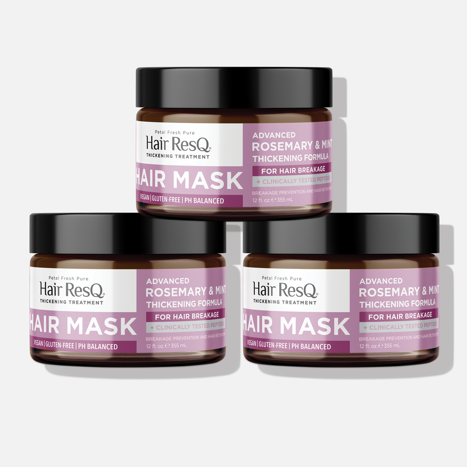 Hair ResQ Thickening Advanced Rosemary Mint Hair Mask, 12oz