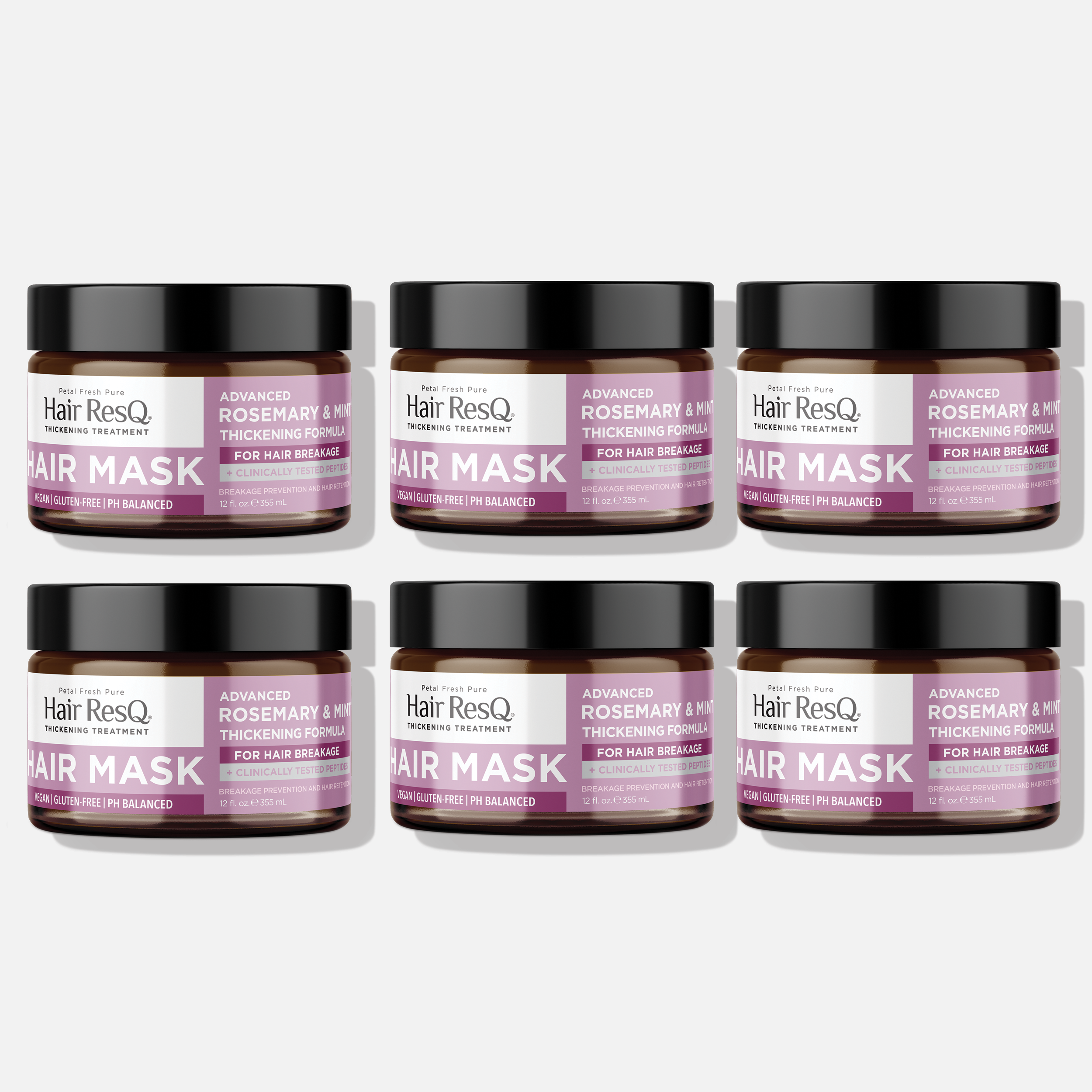 Hair ResQ Thickening Advanced Rosemary Mint Hair Mask, 12oz