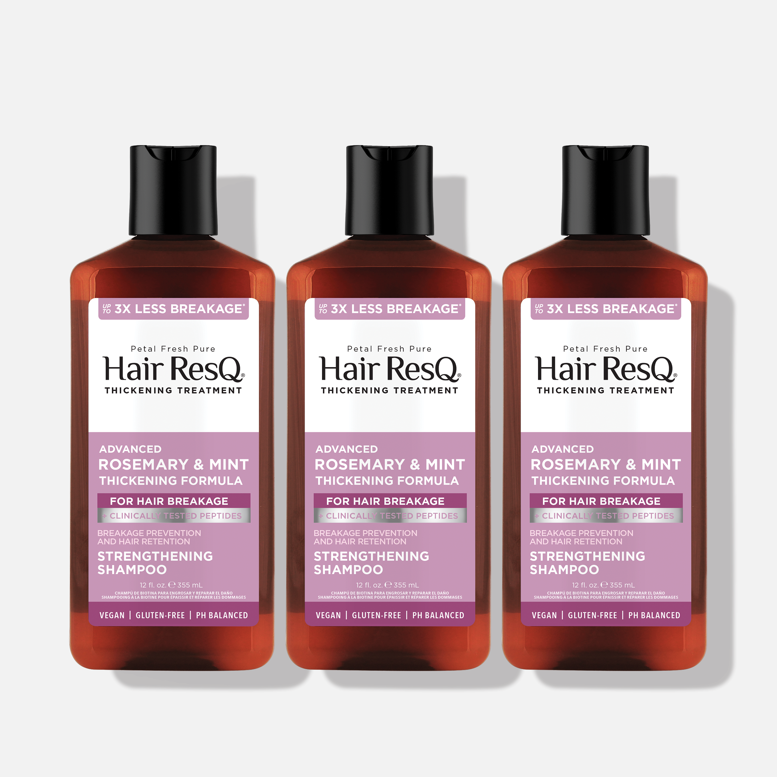 Hair ResQ Thickening Advanced Rosemary &amp; Mint Strengthening Shampoo
