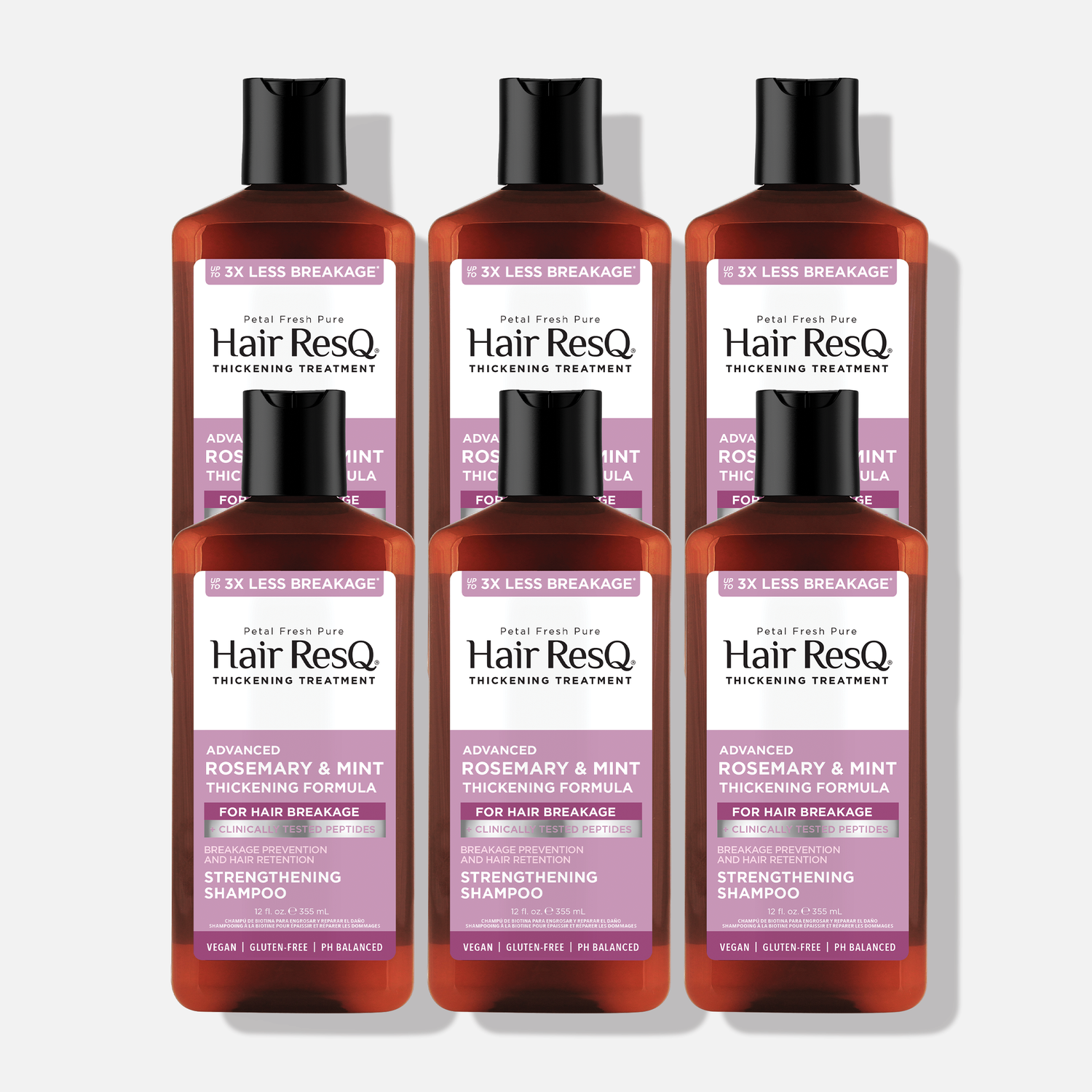 Hair ResQ Thickening Advanced Rosemary &amp; Mint Strengthening Shampoo