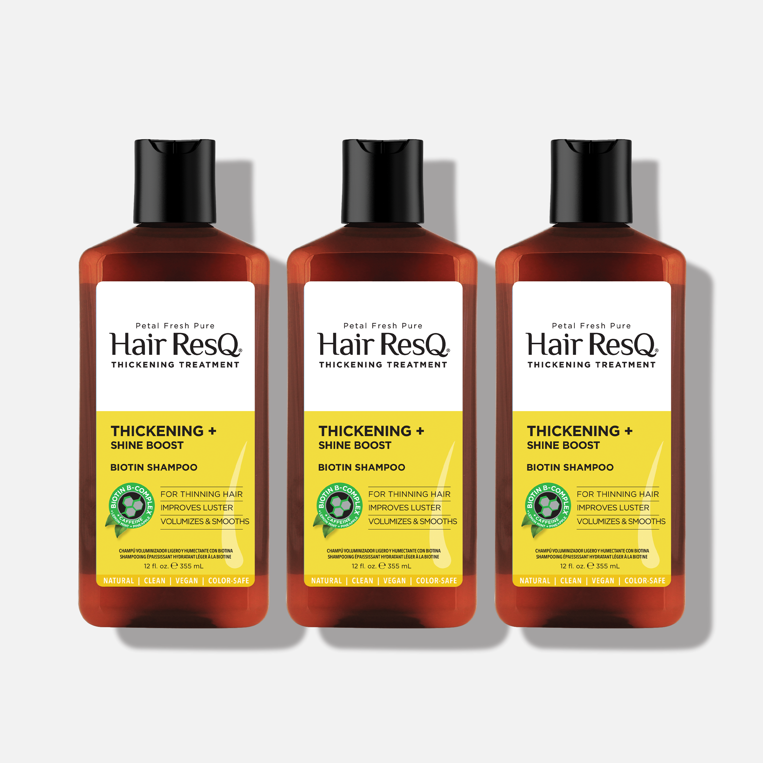 Hair ResQ Thickening Treatment Shine Boost Shampoo with Biotin