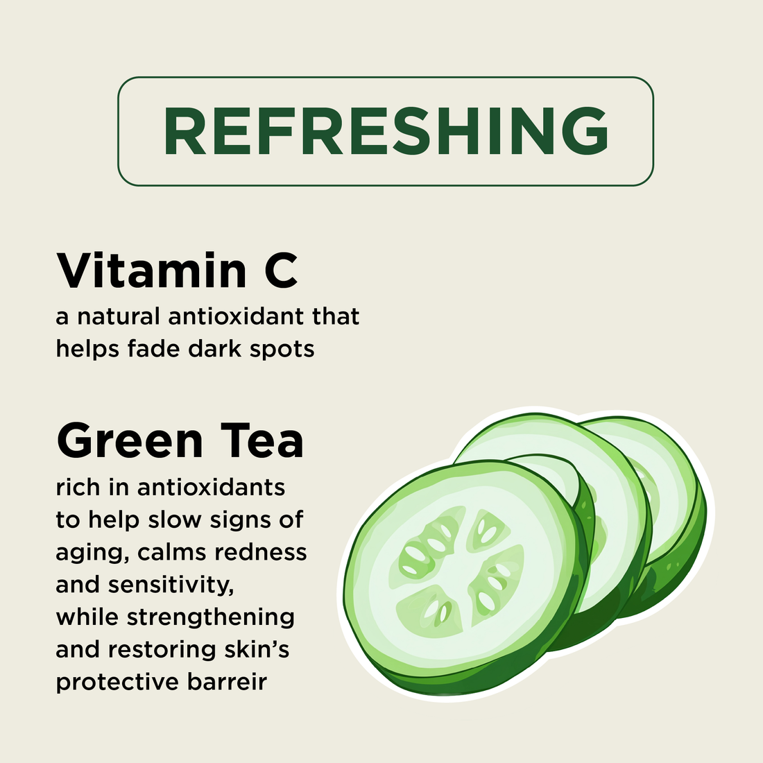 Refreshing Body Scrub with Cucumber, 16oz