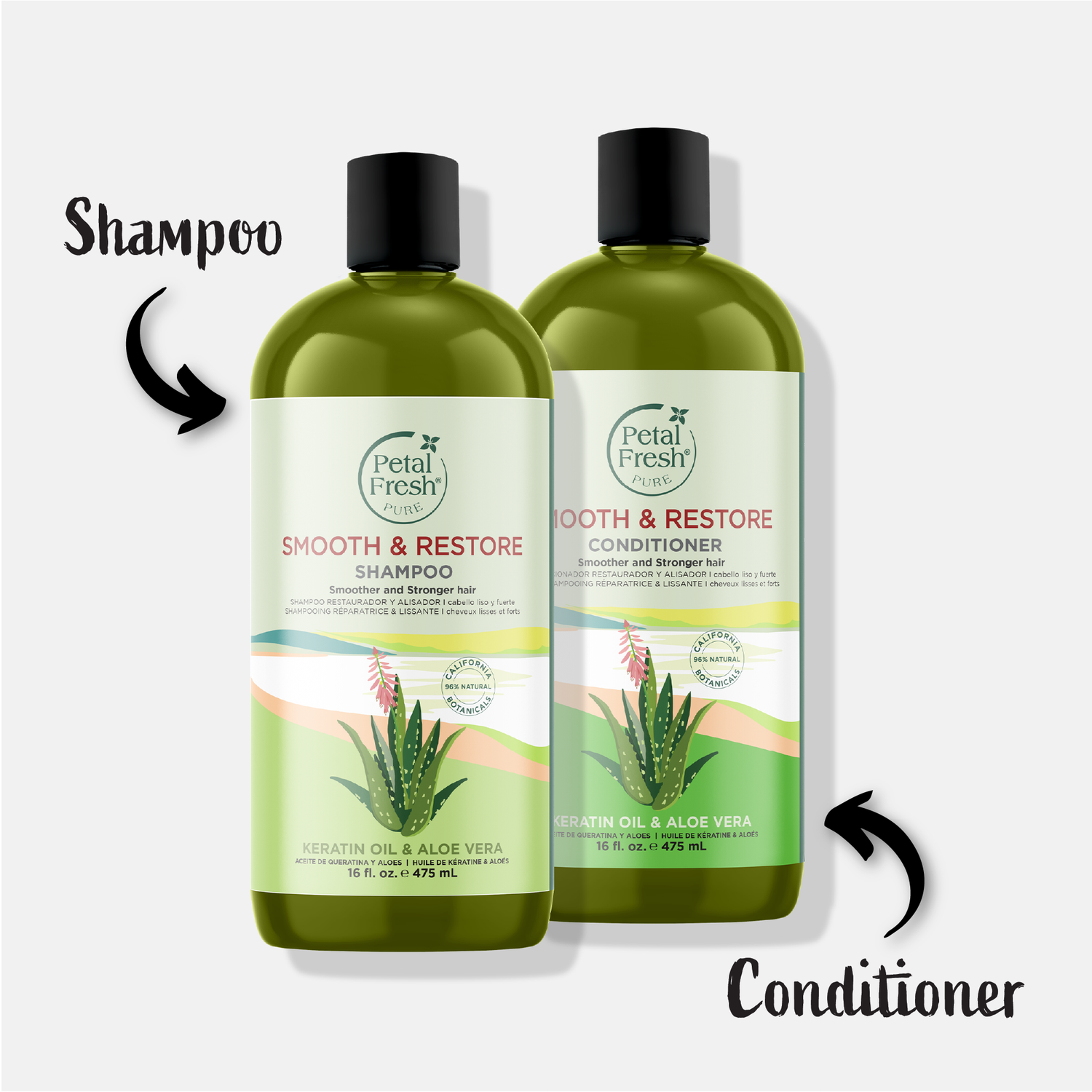 Smooth &amp; Restore Conditioner with Keratin and Aloe Vera