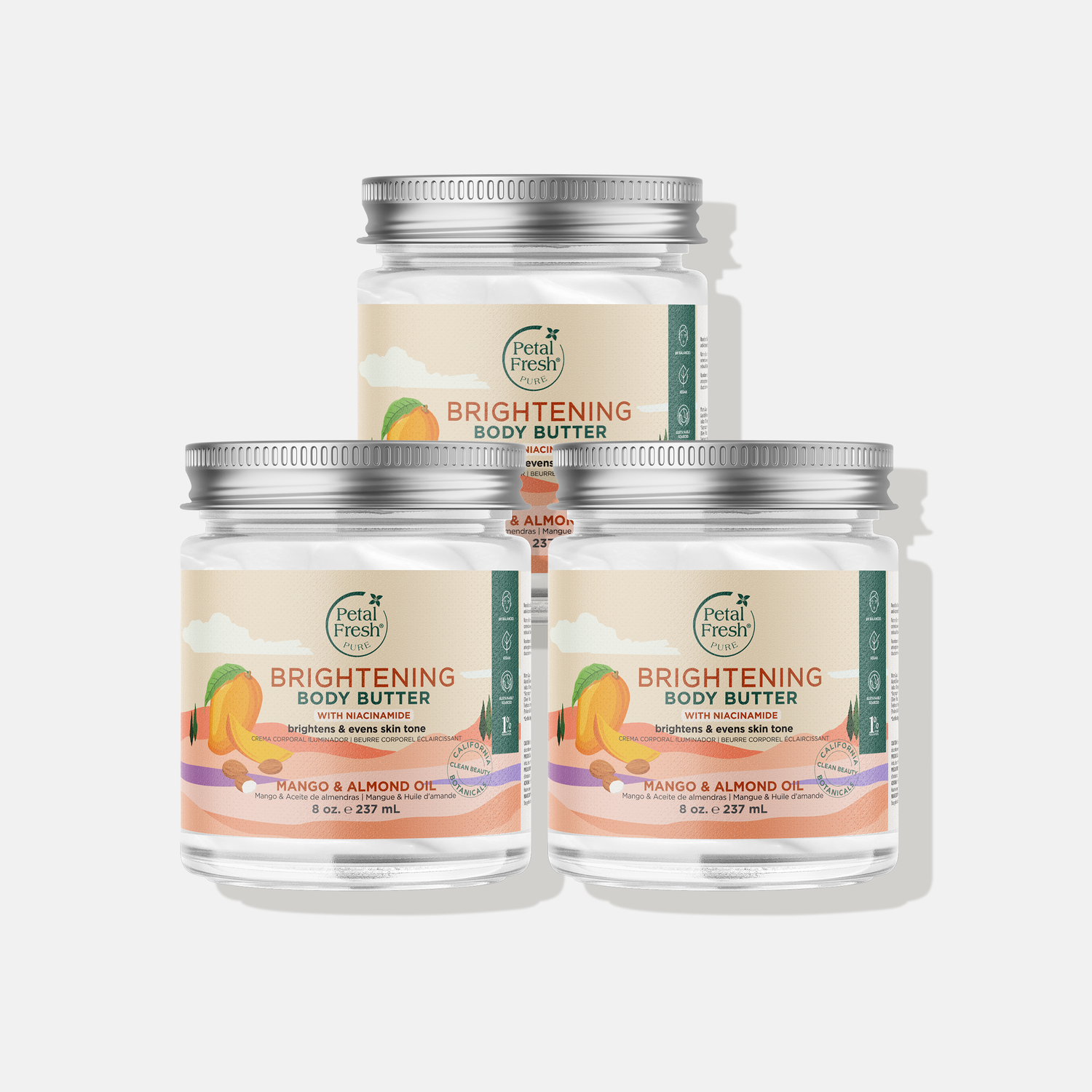 Brightening Body Butter with Mango &amp; Almond Oil