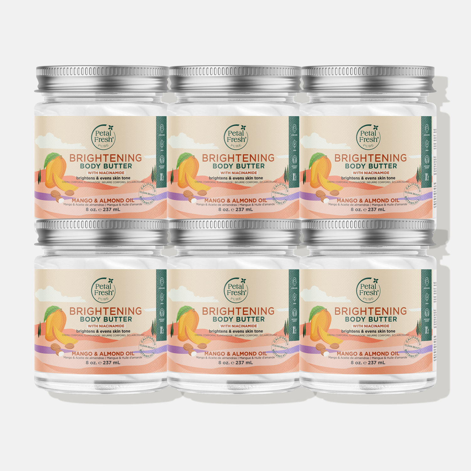 Brightening Body Butter with Mango &amp; Almond Oil