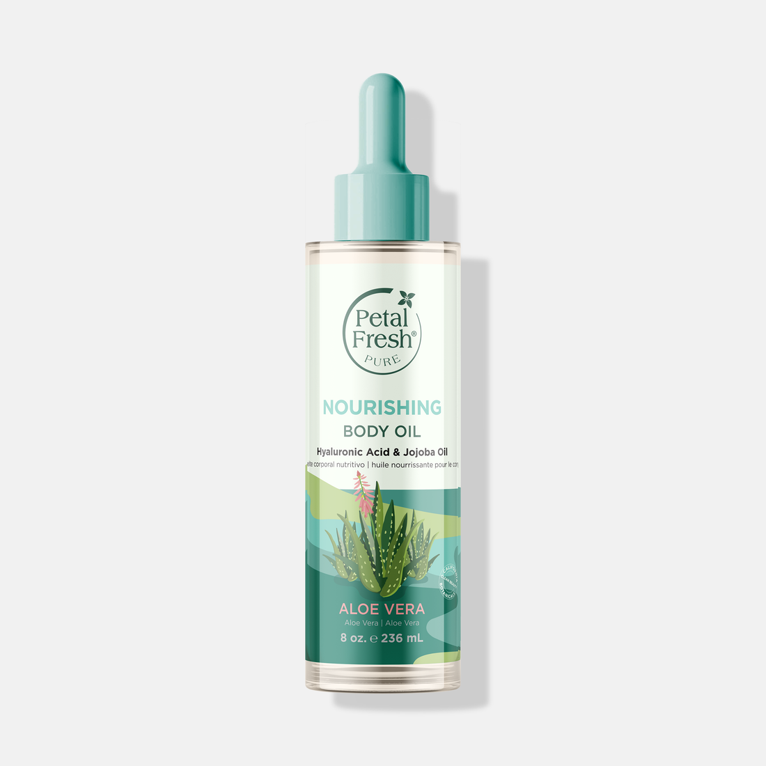 Nourishing Body Oil with Aloe Vera, 8oz