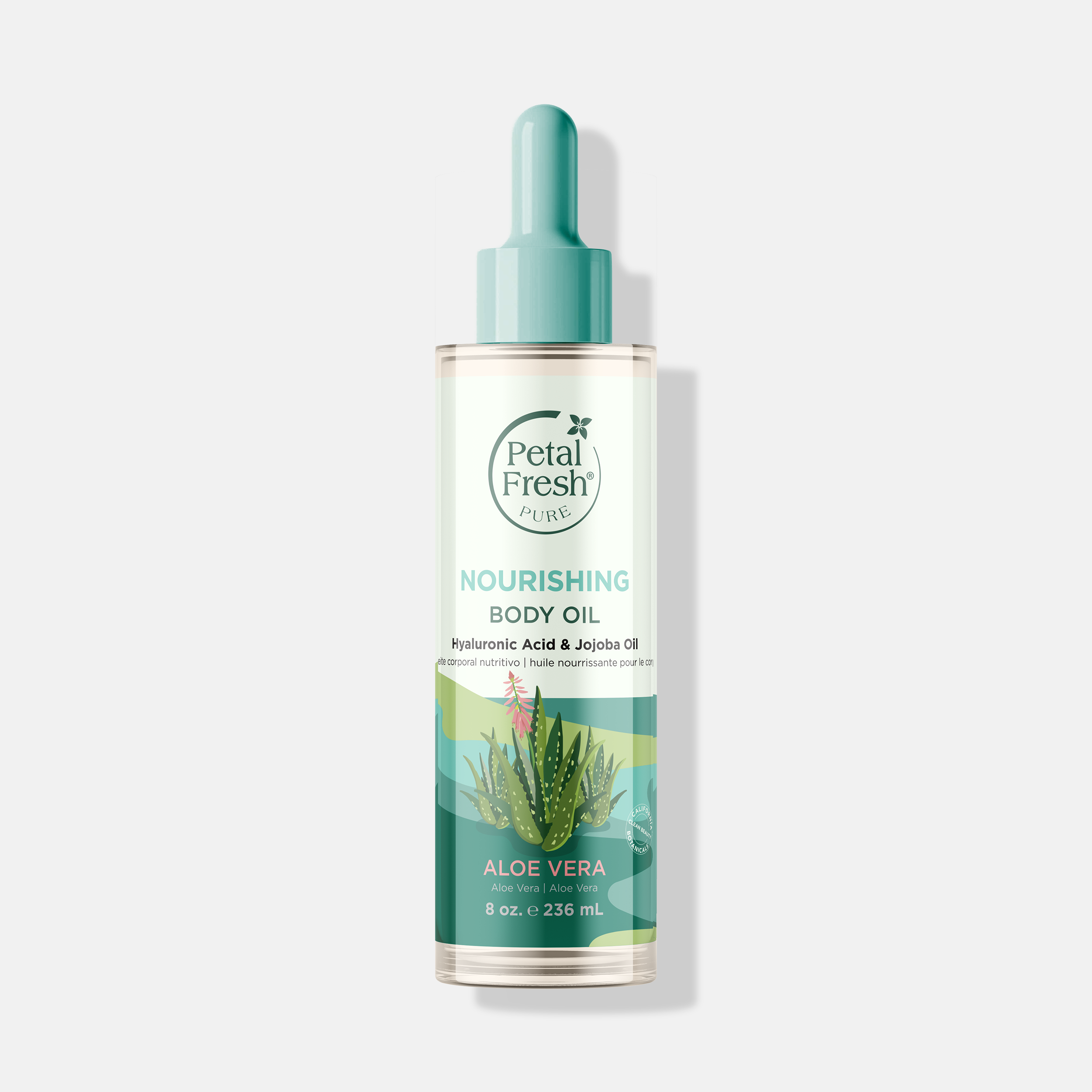 Nourishing Body Oil with Aloe Vera, 8oz