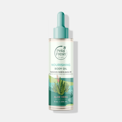 Nourishing Body Oil with Aloe Vera, 8oz