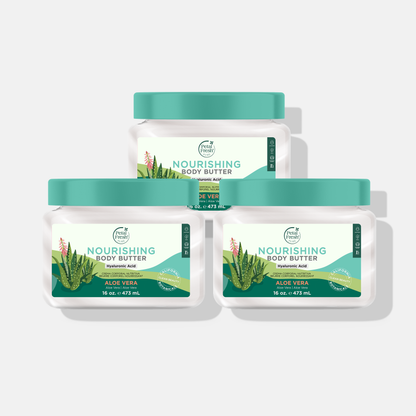 Nourishing Body Butter with Aloe Vera, 16oz