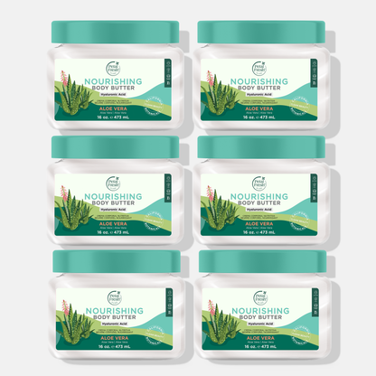 Nourishing Body Butter with Aloe Vera, 16oz