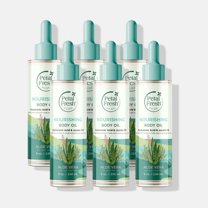 Nourishing Body Oil with Aloe Vera, 8oz