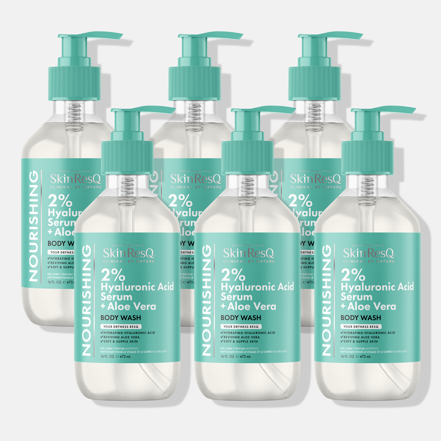 Skin ResQ Nourishing Body Wash, 16oz