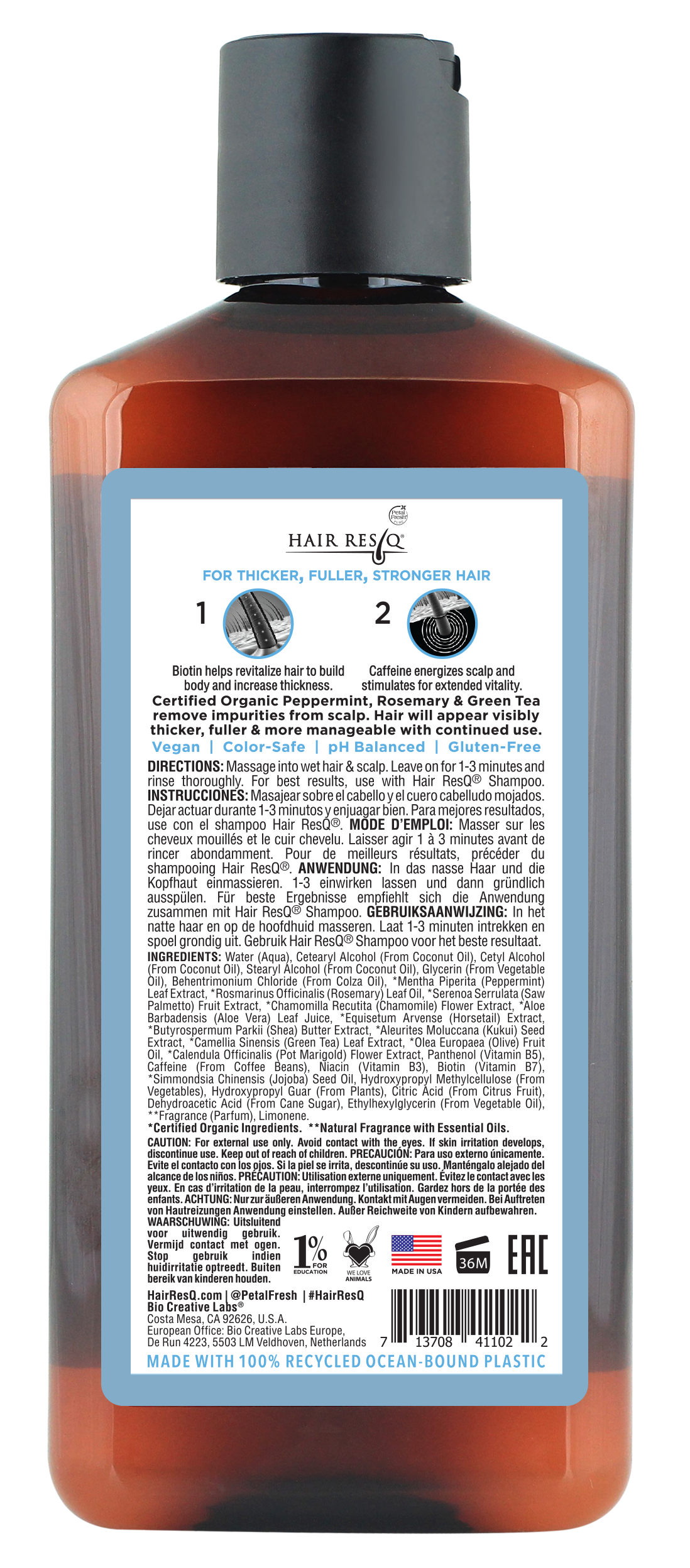 Hair ResQ Thickening Treatment Original Formula Conditioner with Biotin