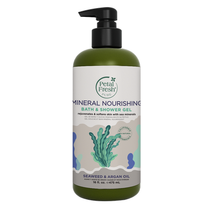 Mineral Nourishing Bath & Shower Gel with Seaweed & Argan Oil