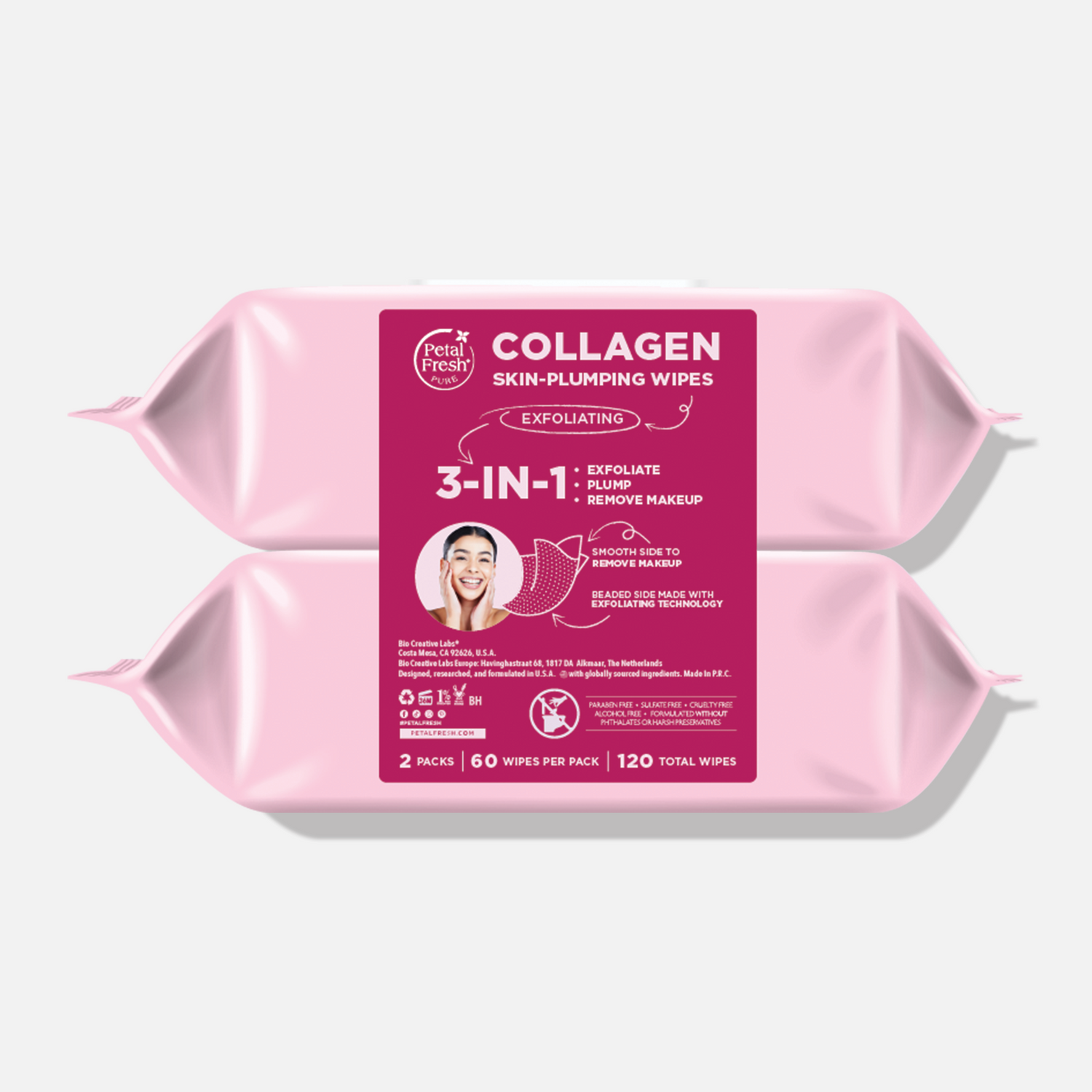 Skin-Plumping Collagen Exfoliating Wipes