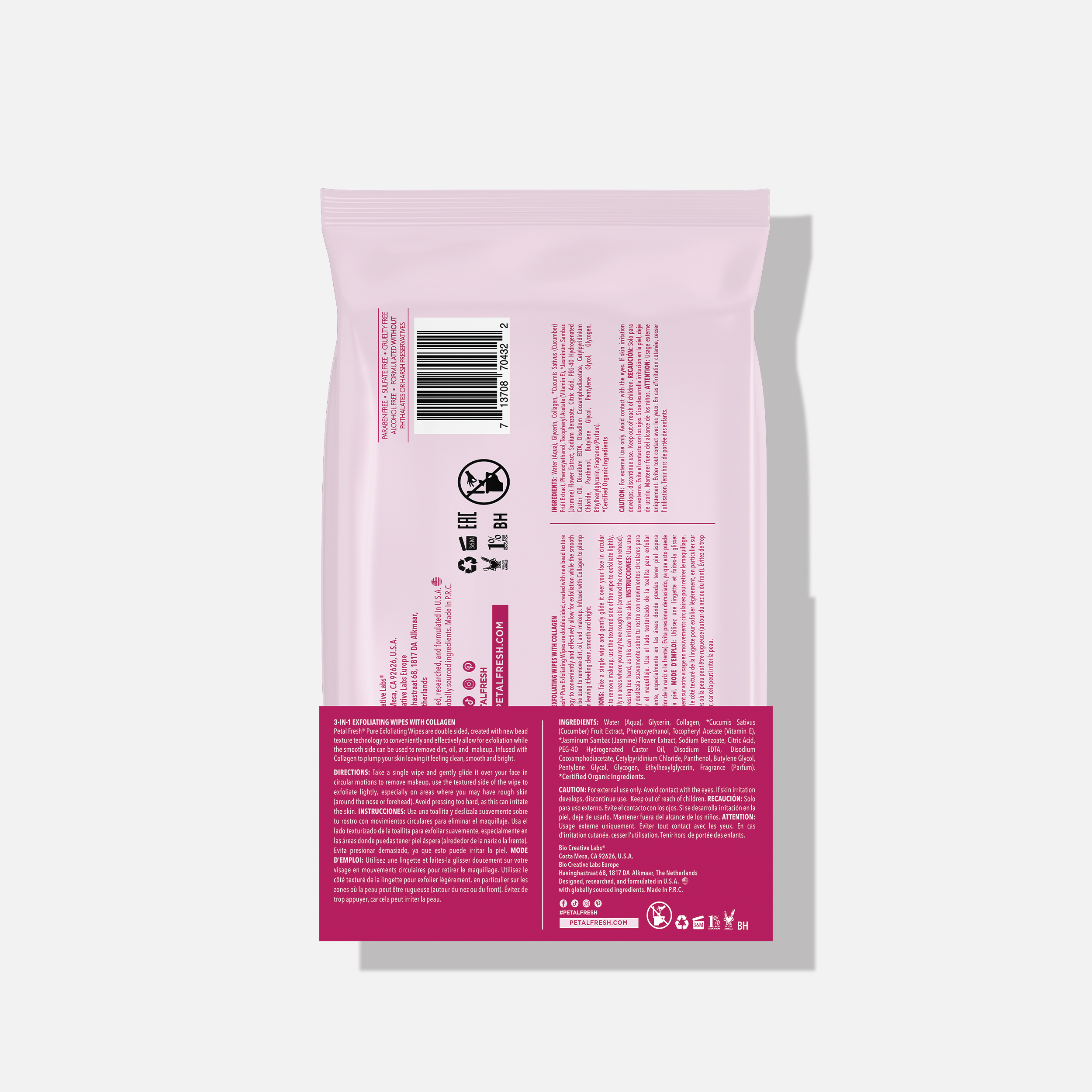 Skin-Plumping Collagen Exfoliating Wipes
