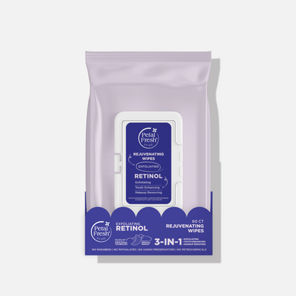 Rejuvenating Retinol Exfoliating Wipes