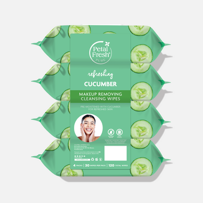 Refreshing Cucumber Makeup Removing Cleansing Wipes