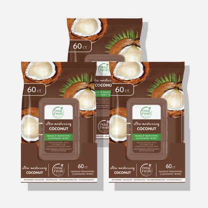 Ultra-Moisturizing Coconut Makeup Removing Cleansing Wipes