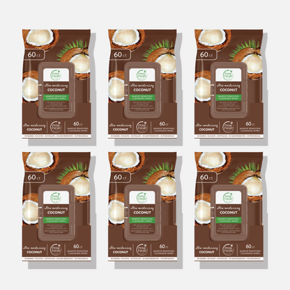 Ultra-Moisturizing Coconut Makeup Removing Cleansing Wipes