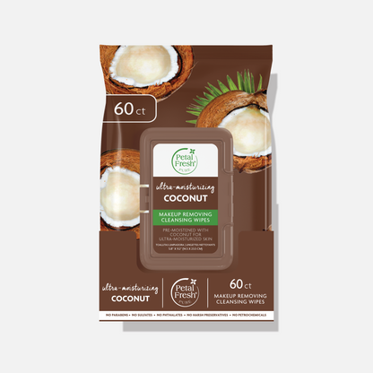 Ultra-Moisturizing Coconut Makeup Removing Cleansing Wipes