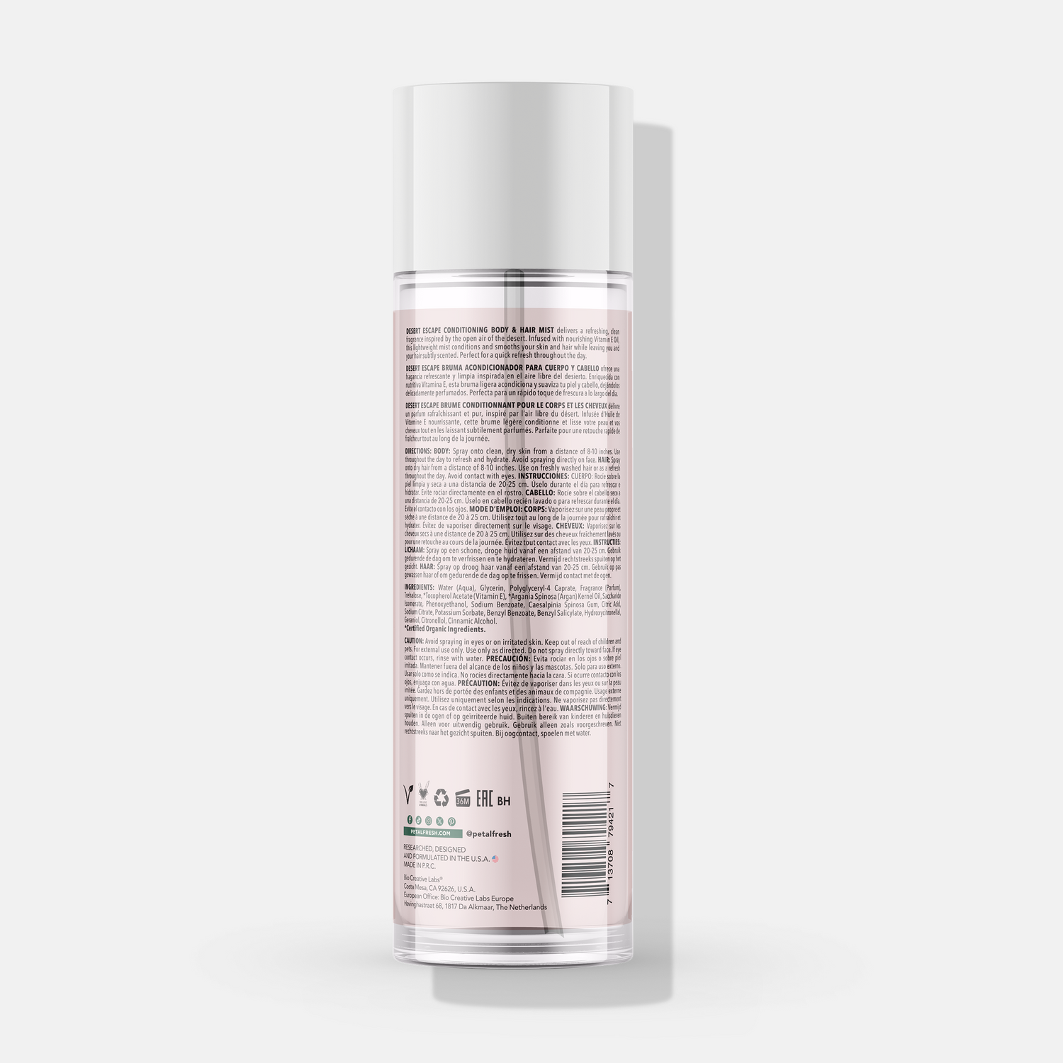 Petal Fresh Desert Escape Conditioning Body &amp; Hair Mist with Vitamin E Oil