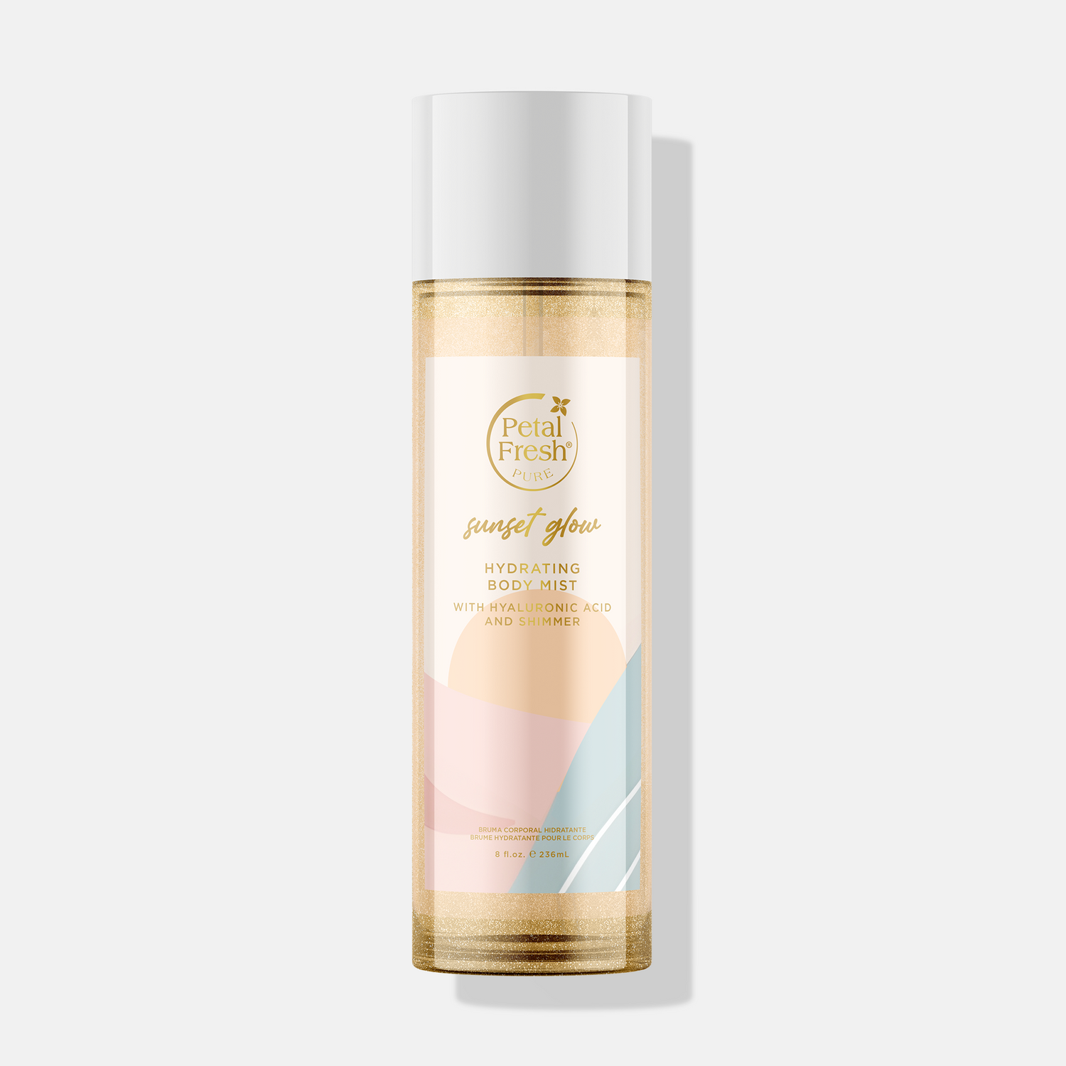 Petal Fresh Sunset Glow Hydrating Body Mist with Hyaluronic Acid &amp; Shimmer